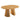 Extendable Pedestal Multifunctional Dining Table - Oak