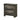 Nightstand, 2 Drawer Storage - Gray