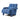 Upholstered Accent Chair With Pillow, Designed For Living Room - Navy Blue