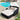 Outdoor Sunbed With Adjustable Canopy, Double Lounge, Daybed - Black / Beige