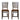 Timberline - Ladderback Barstools (Set of 2) - Brown