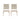 Cordoba - Dining Chair (Set of 2) Comfortable Armless Chairs - Beige