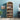 Modern 5 Shelf Open Arched Bookshelf