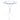 Bailey - Round Top Side Table - Clear