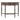 Half Moon Console Table With Drawer & Shelf For Living Room - Walnut