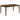 Warren - Rectangular Dining Table - Dark Brown