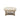 Cedric - Accent Ottoman With Tufted Top And Storage Shelf - Cream