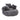 Oversized Bean Bag Chair With 3 Pillows & Armrest - Dark Gray