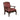 Santiago - Magenta Arm Chair In Jacquard Fabric - Red