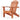 Kids Adirondack Chair For Indoor And Outdoor Use - Red