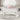 Hugo - Oval Fully Upholstered Bench - Milk Cream White