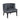 Contemporary Accent Chair With Tufted Diamond Stitching - Charcoal