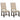 Upholstered Side Chair With Nailhead Accents (Set of 2) - Beige
