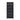 Modern Steel Display Cabinet With Glass Doors And LED Lights, 5 Tier Steel Barrister Bookcase For Home Or Office - Black