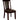 Contemporary Set of 2 Side Chairs Dark Cherry And Espresso Solid wood Chair Padded Leatherette Upholstered Seat Kitchen Dining Room Furniture