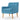Modern Arm Chair With Tufted Back And Wooden Legs