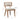 Classic Dining Chair With Curved Back (Set of 2) - Beige / Light Natural