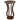 Round Accent Table - Brown