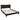 Contemporary Style Bed, Rectangle Headboard