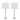 Diamond - Torch Contemporary Crystal Table Lamp (Set of 2) - Clear / Off White / Polished Nickel