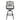Outdoor Cast Aluminum Swivel Bar Stool With Scrolled Arms - Bronze