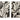 Ink Maze Framed Print (Set of 2) - Gray / Black