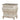 Chantelle - Nightstand With Granite Top - White