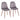 Pebble - Contemporary Chair (Set of 2)