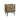 Accent Table With Storage Drawers - Brown