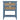 2 Drawer Side Table, Natural Rattan