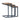 Kacha - Modern Industrial Firwood Nesting Tables (Set of 3) With Iron Frame - Antique Brown / Black