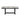 Panda - Dining Table And Trestle Base - Black