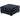 Soft Upholstered Ottoman - Black