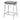 Bar Stool Counter Height, Saddle Seat, Transitional (Set of 2)