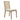 Dining Chair With Synthetic Cane Back And Upholstered Seat (Set of 2) - Natural