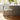 Modern Upholstered Counter Stool With Metal Base - Cream
