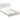 Geary - 4 Piece King Panel Bedroom Set With 2 Nightstands And Dresser - White