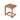 Ashwell - Acacia Wood Side Table - Teak