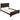 Harrison - Queen Panel Bed - Dark Brown