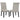 Tufted Rolled Backrest Side Chairs (Set of 2)