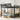 Queen Over Queen Bunk Bed With Ladder And Storage Shelf - Black