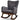 Alistair - Rocking Chair - Brown / Dark Gray