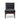 Contemporary Accent Chair With Tufted Waffle Stitch - Black