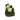Charming Frog Prince Umbrella Base With Concrete Design - Green