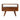 Solid Wood Curved Media Unit