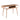 Pebble - Contemporary Double Desk - Natural / White