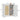 Rattan Decorated Sideboard Buffet Storage Liquor Cabinet - White