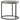 End Table - Gray / Gunmetal