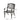 Luminea - Outdoor Aluminum Dining Chair With Scroll Design, Lattice Pattern And Cabriole Legs - Bronze