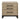 3 Drawer Nightstand With USB Charging Port - Brown